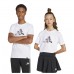 ADIDAS J C PHOTO TEE JI6672 ΠΑΙΔΙΚΗ ΒΑΜΒΑΚΕΡΗ ΜΠΛΟΥΖΑ T.Shirt UNISEX ΛΕΥΚΗ